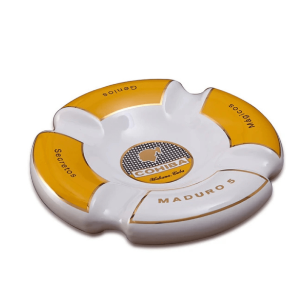 Cohiba Cigar Ashtray – Luxury Ceramic Vintage Round Ashtray for Premium Smoking Experience - Image 3