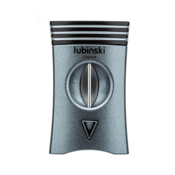 Stainless Steel Cigar Cutter  Zinc Alloy Blade Semi-Automatic Luxury V-Cut Cutter