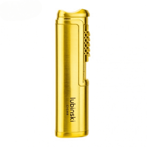 Portable Cigar Set Box Single Straight Lighter Ashtray with Punch Drill Leather Case Perfect Gift Box - Image 3