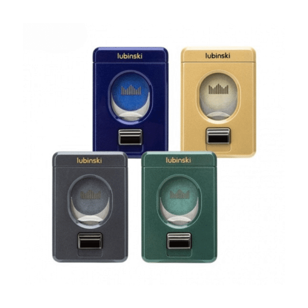 New Metal Cigar Cutter Guillotine Sharp Double Blades Luxury Cigar Cutter Gold - Image 5