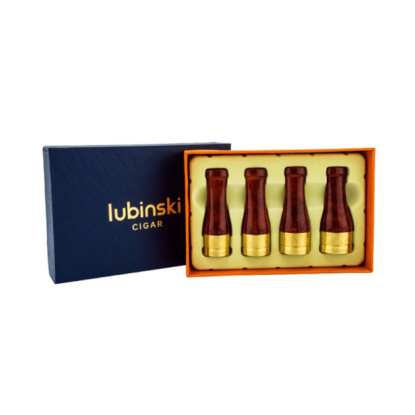 Cigar Mouthpiece for Men and Women Portable 4 Size Cigar Holder Set with Gift Box Gold - Image 3