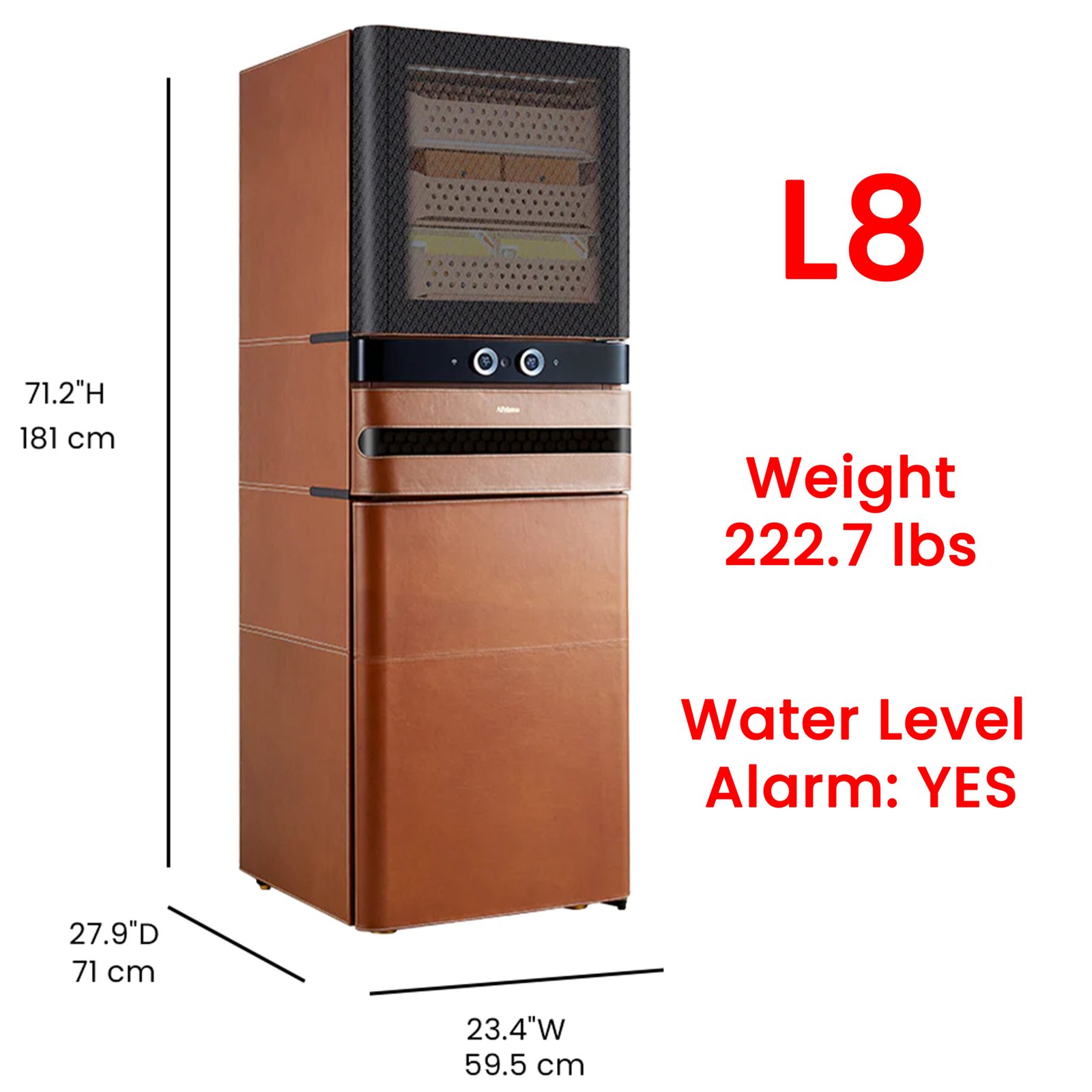 Afidano L8 Electric Cigar Humidor - Image 8