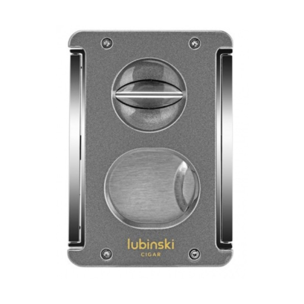 Sharp V-Cut Cigar Cutter Scissors Stainless Steel Holder Luxury Gift Box