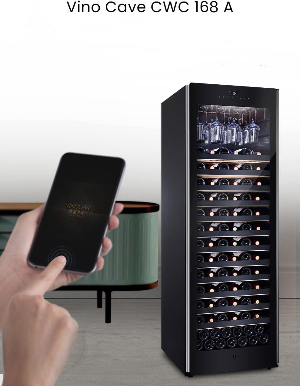 Vinocave 160A Wine Fridge | Precision Cooling with Touch Control - Image 6