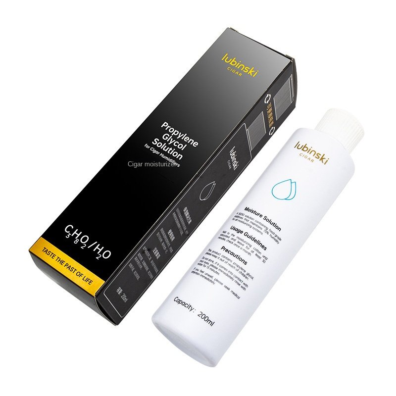 Cigar Moisturizing Liquid Distilled Water Cigar Moisturizer for Humidor Box Humidifier Anti-mildew Humidity 200ML