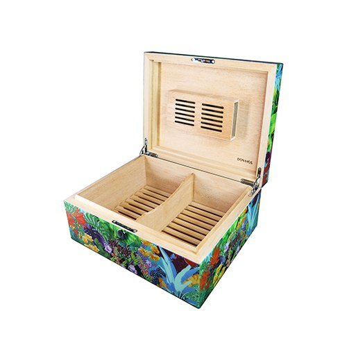 Donatus Luxury Wooden Cigar Humidor – 200 Cigar Capacity