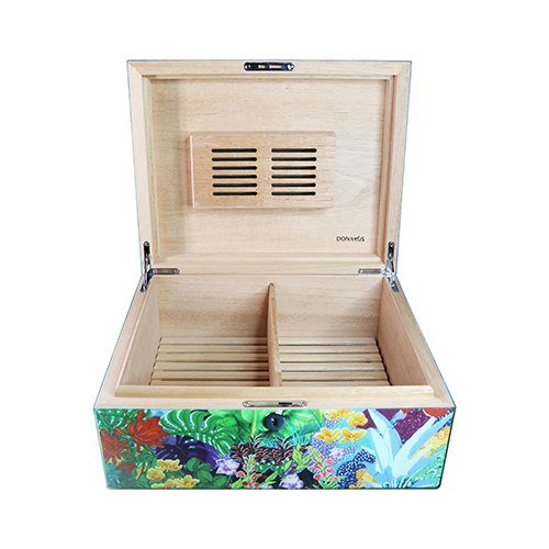 Donatus Luxury Wooden Cigar Humidor – 200 Cigar Capacity