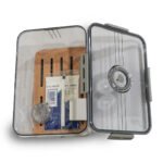 Transparent Acrylic Cigar Humidor | Airtight Travel Box with Cedar Tray & Hygrometer - Image 4