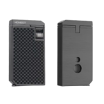 Honest Windproof Adjustable Dual Fire Straight Jet Flame Torch Lighter Metal Inflatable Cigar Lighter with Cigar Puncher - Image 2