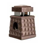 Luxury Cigar Cutter Zinc Alloy Dual-purpose Lubinski Table Cigar Cutter Guillotine Desk Cigar Cutter