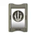 Luxury V-Cut Cigar Cutter Stainless Steel Cigar Cutter Zinc Alloy Blade Semi-Automatic Gold Grey