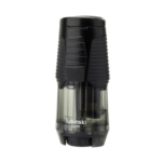 Cigar Torch Lighter with Cigar Holde Refillable Butane Torch Windproof Design Grey Cigar Lighter