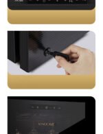 Vinocave CWC‑200A 80-Bottle Wine Refrigerator | Stainless Steel Cooler with Beech Wood Shelves - Image 11