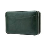 Lubinski Travel Humidor with Premium Lighter Set – 6 Cigar Capacity, Premium quality lighter, Cedar Wood Hydrometer, Portable Cigar Case with Humidity Control, Elegant Green Design - Image 2