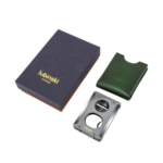 Multi-Functional Cigar Cutter 4-in-1 Cutter Premium Quality Portable & Travel-Friendly Cigar Cutter Gold - Image 6