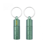 Cigar Punch Cigar Hole Opener Stainless Steel Punch Blade Stainless Steel Cigar Drill with Keychain - Image 3