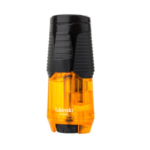 Cigar Torch Lighter with Cigar Holde Refillable Butane Torch Windproof Design Orange Cigar Lighter