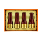 Cigar Mouthpiece for Men and Women Portable 4 Size Cigar Holder Set with Gift Box Gold