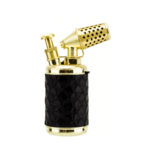 Luxury Metal Antique Design Cigar Lighter With Punch 1 Jet Flame Torch Butane Gas Lighter With Puncher Cigar With Gift Box Green - Image 4