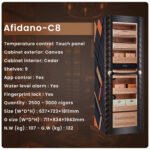 Afidano C8 Electric Cigar Humidor - Image 8