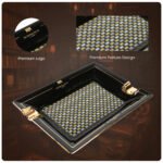 Hemingway Ceramic Cigar Ashtray for 2 Cigars, Living Room Design Smoking Ash Tray Special Edition - Image 3