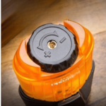 Cigar Torch Lighter with Cigar Holde Refillable Butane Torch Windproof Design Green Cigar Lighter - Image 3