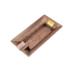 Luxury Cigar Lighter Ashtray Cutter 3-in-1 Vintage Cigar Lighter Set & Cutter Case Cigar Box Set Bronze - Image 3