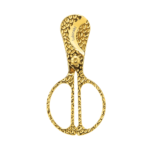 Stainless Steel Cigar Scissor Cigar Cutter High-Quality  Portable & Travel Friendly Gold