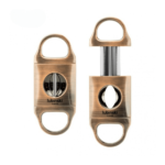 Luxury Cigar Lighter Ashtray Cutter 3-in-1 Vintage Cigar Lighter Set & Cutter Case Cigar Box Set Bronze - Image 2