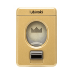 New Metal Cigar Cutter Guillotine Sharp Double Blades Luxury Cigar Cutter Gold