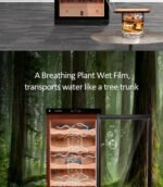 Raching Cigar Humidor Cabinet Electronic Cigar Humidor Premium Cigar C Series - C230A ( 1200 cigars )- BLACK - Image 4