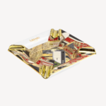 Luxury Portable Cigar Guillotine Cutter 2 Torch Flame Cigar Lighter Home Ceramic Ashtray Cigar Set - Image 2