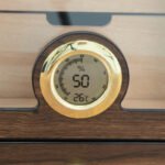 CIGAROL Glass Top Cigar Humidor Set | Modern Carbon Fiber Design & Digital Hygrometer - Image 5