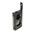 Hemingway Luxury Cigar Cutter Stainless Steel V-Cut and Round Cut with Cigar Punch Black - Image 4