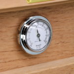 Donatus Cedar Cigar Humidor Case – Large Capacity Cigar Storage Box with Humidifier & Hygrometer - Image 6