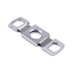 Portable Cigar Cutter Silver Gift Boxed Cigar Cutter Zinc Alloy Plated Stainless Steel Double Edge Cigar Cutter - Image 4