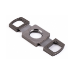 Portable Cigar Cutter Grey Gift Boxed Cigar Cutter Zinc Alloy Plated Stainless Steel Double Edge Cigar Cutter - Image 4