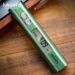 Lubinski Cigar Humidifier for Humidity Checking – Digital Display, Blue Light for Currency Note Verification, Type-C Charging Port, Cigar Holder on Top, On/Off Button - Image 3