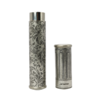 Jifing Cigar Case Bronze Engraved Stainless Steel Portable Cigar Tube - Image 2