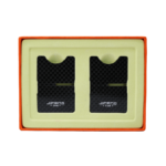 Portable Cigar Holder Stand Metal Cigar Rest with Leather Case Black - Image 4