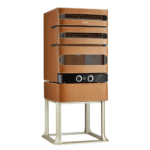 Afidano Electric Cigar Humidor, Dual‑Zone Smart Humidifier with Touchscreen & Digital Hygrometer, Wi‑Fi App Control, UV‑Protected Glass, Spanish Cedar WOOD, Holds Up to 250 Cigars – (JC50A-L3) - Image 2