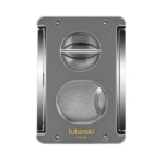 Sharp V-Cut Cigar Cutter Scissors Stainless Steel Holder Luxury Gift Box