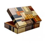 Luxury Handcrafted Cigar Humidor – Premium Cedar Wood Storage Box for 25 Cigars with Divider - Image 2