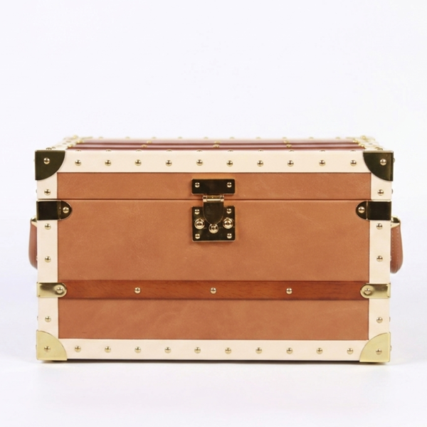 Luxury Cigar Humidor Treasurer Brown - Image 1