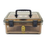 Modern Stylish Cigar Storage Humidor – Premium Natural Wood & Acrylic Design (Holds 50 Cigars) - Image 5