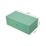 Tiffani Lacquer Cigar Box Cedar Wood with Stunning Polished Finish UPTO 12 Cigar - Image 4