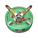 Arturo Fuente Special Edition Large Cuba Ceramic Cigar Ashtray 4 Cigar Holder Ashtray – Green - Image 2