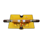 Fuente The OpusX Society Cigar Ashtray Cenicero de Porcelana Ashtray With 4 Cigar Holders Yellow - Image 3