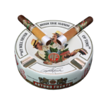 Arturo Fuente Special Edition Large Cuba Ceramic Cigar Ashtray 4 Cigar Holder Ashtray – White - Image 4