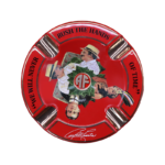Arturo Fuente Special Edition Large Cuba Ceramic Cigar Ashtray 4 Cigar Holder Ashtray – Red - Image 3